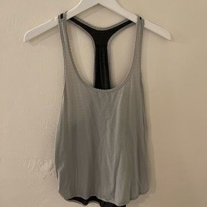 Lululemon grey workout tank top